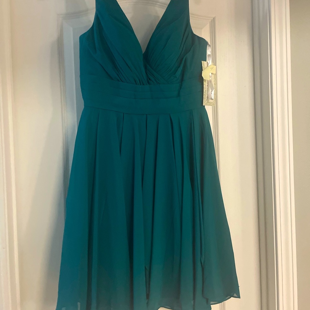Christina Wu Celebrations Dress Teal